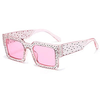 Luxury Square Sunglasses Diamond Rectangle Sunglasses 🕶️