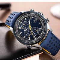 Luxury Stainless Steel Chronograph Professional Pilot Watch ⌚️