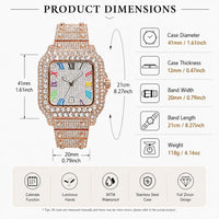 Luxury Style with Everyday Functionality Waterproof Diamond Watches
