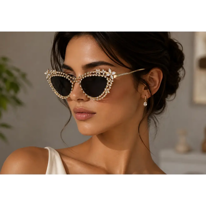 Luxury Sunglasses Women Diamond Flash Sun Shades 🕶️