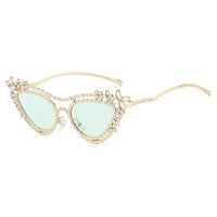 Luxury Sunglasses Women Diamond Flash Sun Shades 🕶️