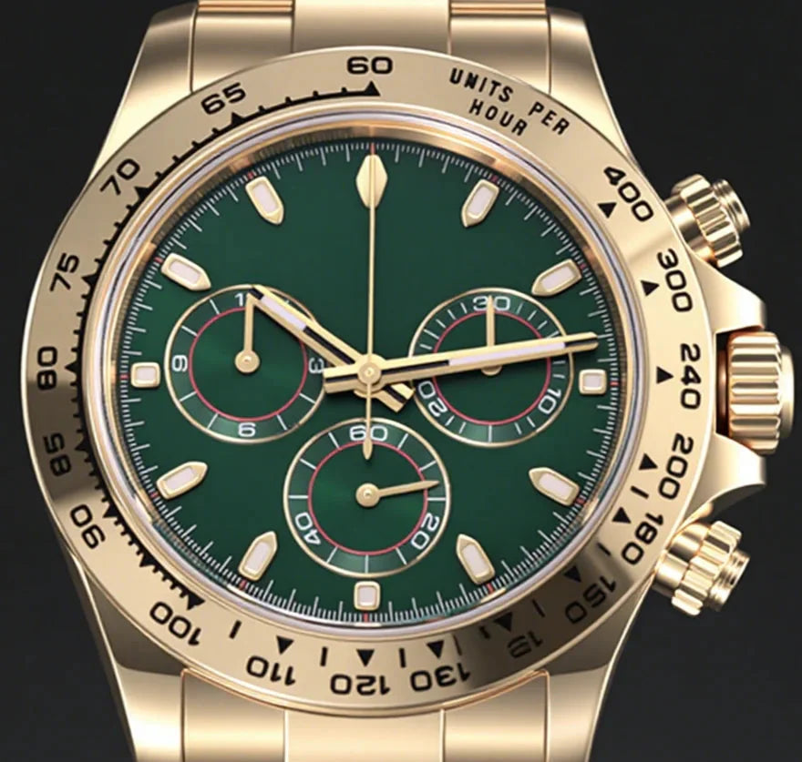 Luxury Watch 40mm Men's Automatic 904l Stainless Steel ⌚️