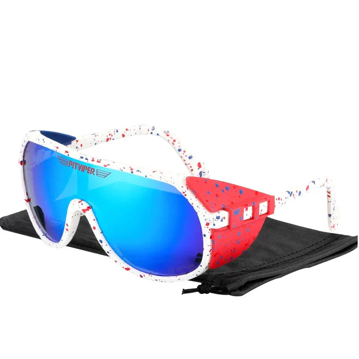Men Women Cool Pilot Shades Brand Cycling Sunglasses Vintage Punk Style UV400 👓