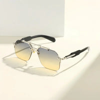 Men's Vintage Sunglasses – UV400 Sun Protection Retro Summer Shades 🕶️