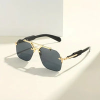 Men's Vintage Sunglasses – UV400 Sun Protection Retro Summer Shades 🕶️