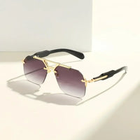 Men's Vintage Sunglasses – UV400 Sun Protection Retro Summer Shades 🕶️