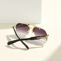 Men's Vintage Sunglasses – UV400 Sun Protection Retro Summer Shades 🕶️