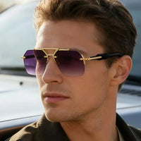 Men's Vintage Sunglasses – UV400 Sun Protection Retro Summer Shades 🕶️