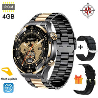 New NFC Smartwatch Men 4GB ROM  Wireless 4GB ROM Bluetooth Call 📞⌚️