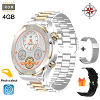 New NFC Smartwatch Men 4GB ROM  Wireless 4GB ROM Bluetooth Call 📞⌚️