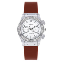 New Silicone Quartz Watch Diamond Watch Neutral Watch Alloy 💎