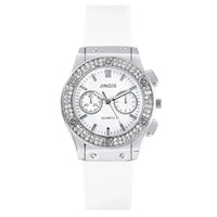 New Silicone Quartz Watch Diamond Watch Neutral Watch Alloy 💎