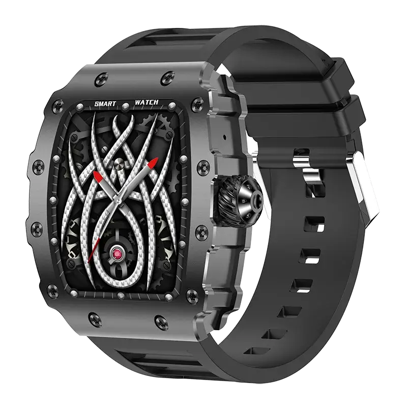 NFC Voice  Smart Watch -- 1.76 inch 3D Dynamic Dial IP67 Waterproof Bluetooth Call  Smartwatch ⌚️