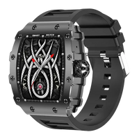 NFC Voice  Smart Watch -- 1.76 inch 3D Dynamic Dial IP67 Waterproof Bluetooth Call  Smartwatch ⌚️