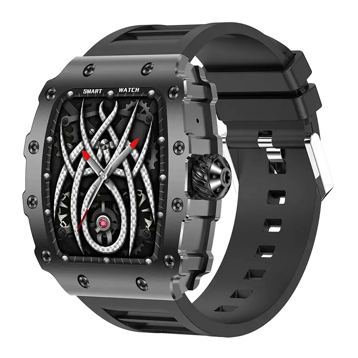 NFC Voice  Smart Watch -- 1.76 inch 3D Dynamic Dial IP67 Waterproof Bluetooth Call  Smartwatch ⌚️