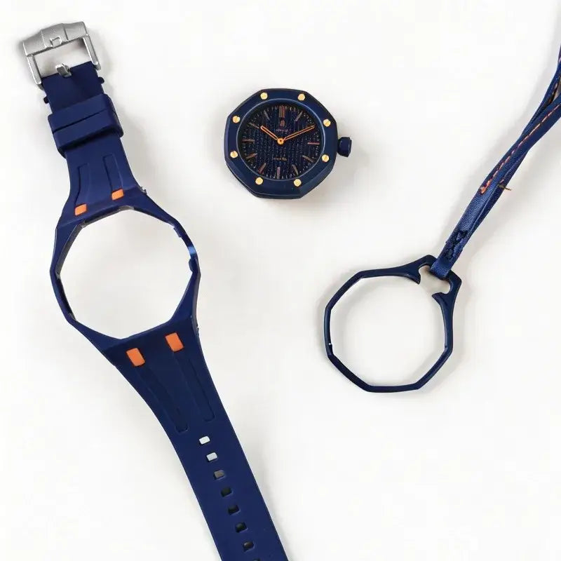 Octagonal Case Men's Quartz Watches Stylish and Trendy in a Variety of Colors for Women Two ways to wear it Removable In stock