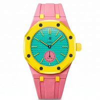 Octagonal Case Men's Quartz Watches Stylish and Trendy in a Variety of Colors for Women Two ways to wear it Removable In stock