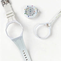 Octagonal Case Men's Quartz Watches Stylish and Trendy in a Variety of Colors for Women Two ways to wear it Removable In stock
