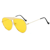 Oversized Pilot Sunglasses Women Top Quality Mirror Driving Cool Sunglasses 🕶️