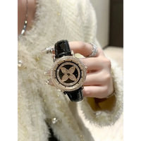 Quarts 28mm Quality watches for women four leaf ⏱️