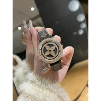 Quarts 28mm Quality watches for women four leaf ⏱️