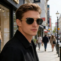 Retro Fashion Sunglasses – Unisex UV400 Sun Protection Eyewear 🕶️