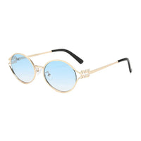 Retro Small Frame Woman Man Metal Cat Eye Glasses Shades UV Protection Sun Glasses✨