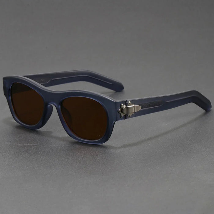 Retro Thick Frame Square Sun Glasses UV400 Protection 🕶️