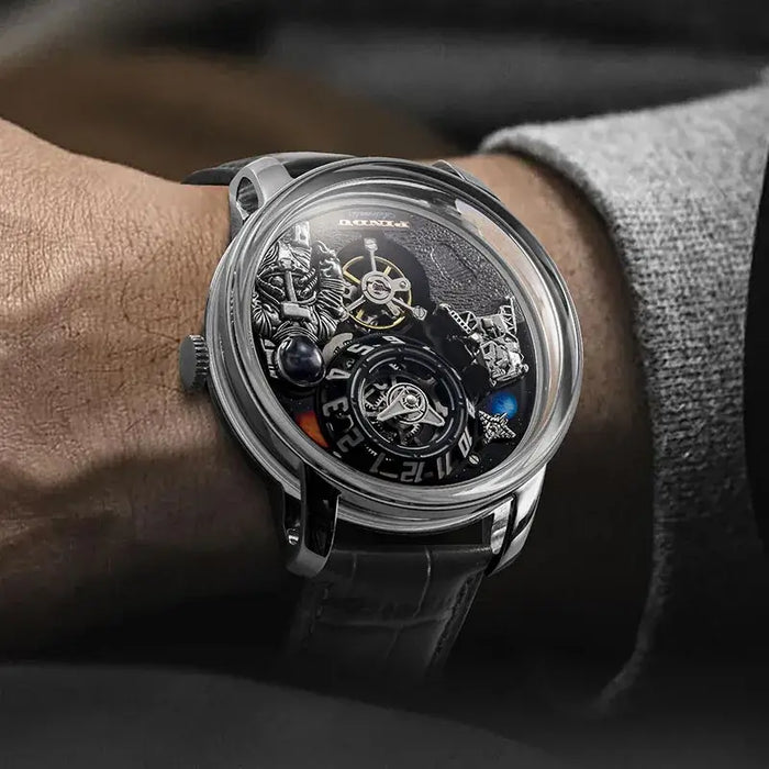 Robot Astronaut Automatic Watch – Luxury Sapphire Crystal Luminous Waterproof⌚