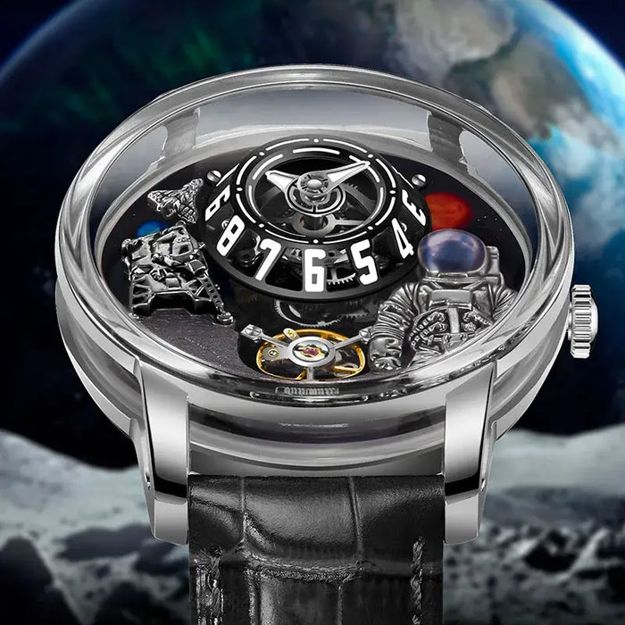 Robot Astronaut Automatic Watch – Luxury Sapphire Crystal Luminous Waterproof⌚