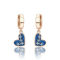 Rose Gold Series 925 Sterling Silver Flamingo Giraffe Star and Moon Flower Earrings ✨