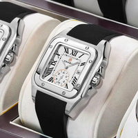 Santos Tank Series with Calendar Display Men's Watch⏱️