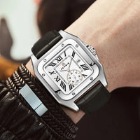 Santos Tank Series with Calendar Display Men's Watch⏱️