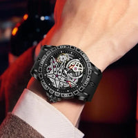 Skeleton 3D Creative Imitation Mechanical Watches ⌚️
