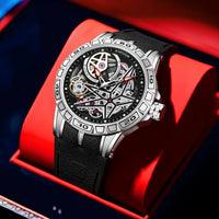 Skeleton 3D Creative Imitation Mechanical Watches ⌚️