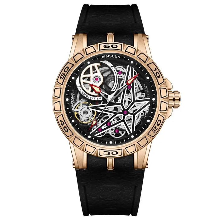 Skeleton 3D Creative Imitation Mechanical Watches ⌚️
