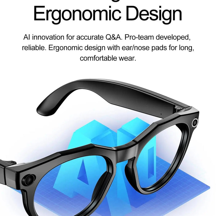 Smart Glasses Men Chat GPT 800MP Camera Bluetooth Call AI Translation Sunglasses 👓