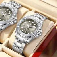 Stainless Steel Yacht Men's Mechanical Watch ⌚️