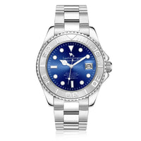 Stainless Steel Yacht Men's Mechanical Watch ⌚️