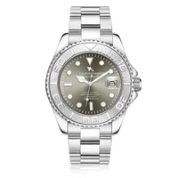 Stainless Steel Yacht Men's Mechanical Watch ⌚️