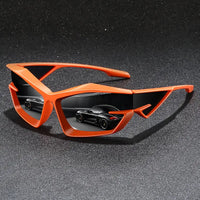 Steampunk BB Oversized Round Frame Fashion Glasses 👓