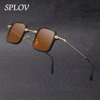 Steampunk Small Sunglasses Men Fashion Driving Shades Brand Designer 🕶️