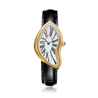 Surrealist Art Melting Clock Watch Unique Soft Time Quartz Wristwatch ⌚️