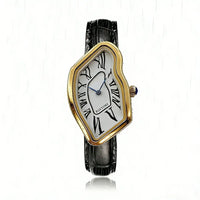Surrealist Art Melting Clock Watch Unique Soft Time Quartz Wristwatch ⌚️
