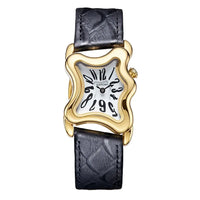 Surrealist Art Melting Clock Watch Unique Soft Time Quartz Wristwatch ⌚️