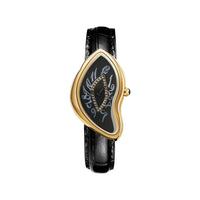 Surrealist Art Melting Clock Watch Unique Soft Time Quartz Wristwatch ⌚️
