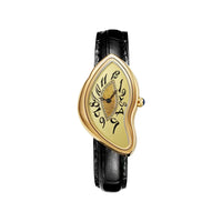 Surrealist Art Melting Clock Watch Unique Soft Time Quartz Wristwatch ⌚️