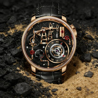 Swiss Quartz 762 Movement Sapphire  Luxury Oil Pump Quartz Watch for Men  ⌚️