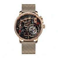 Swiss Quartz 762 Movement Sapphire  Luxury Oil Pump Quartz Watch for Men  ⌚️