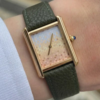 Tank Square Watch Fashionable and Casual  ⌚️